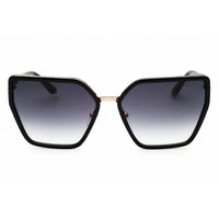 Guess GU00146 01B Women's Cat Eye Sunglasses Shiny Black Injected Propionate Full Rim ,