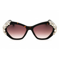 Guess by Marciano GM00026 52F Women's Oval Sunglasses in Dark Havana Acetate, Full Rim ,