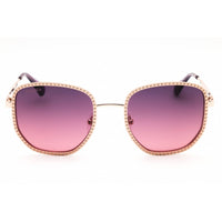 Max & Co MO0091 28Z Women's Oversized Sunglasses in Shiny Rose Gold Metal Full Rim ,