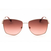 Max & Co MO0104 32F Women's Aviator Shape Sunglasses in Gold Metal Full Rim Frame ,