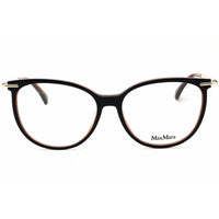 Max Mara MM5050 092 Women's Round Eyeglasses in Blue/Brown Acetate with Full Rim Frame ,