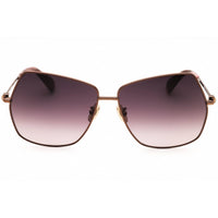 Max Mara MM0035-H 38T Women's Oversized Shape Sunglasses in Bronze Metal Full Rim ,
