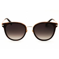 Max Mara MM0149-K 52F Women's Dark Havana Metal Full Rim Frame Round Shape Sunglasses ,
