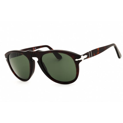 Persol PO0649 24/31 Men's Aviator Sunglasses in Havana Acetate with Full Rim Frame ,