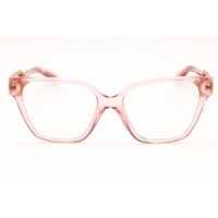 Versace 0VE3358B 5472 Women's Transparent Pink Acetate Full Rim Rectangular Eyeglasses ,