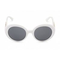 Versace VE4414 314/87 Women's White Acetate Full Rim Frame Round Shape Sunglasses ,