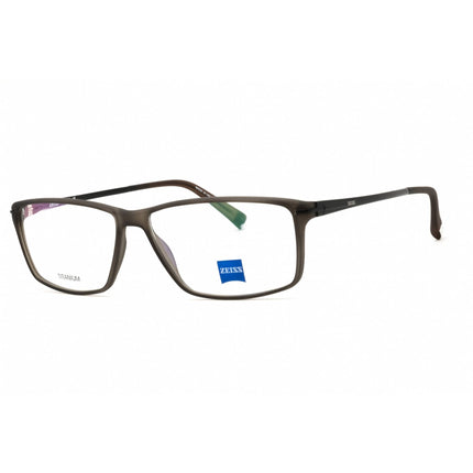 Zeiss ZS20001 220 Men's Grey Injected Propionate Full Rim Rectangular Eyeglasses ,