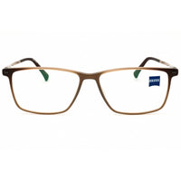 Zeiss ZS20008 110 Men's Brown Injected Propionate Full Rim Rectangular Eyeglasses ,