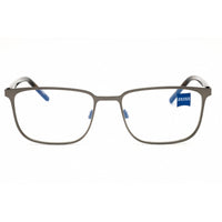 Zeiss ZS22400 070 Men's Matte Gunmetal Metal Full Rim Rectangular Shape Eyeglasses ,