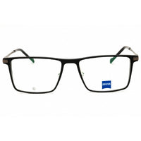 Zeiss ZS24144 002 Men's Matte Black Metal Full Rim Rectangular Shape Eyeglasses ,