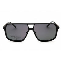 Zeiss ZS24157LP 002 Men's Matte Black Titanium Full Rim Rectangular Shape Sunglasses ,