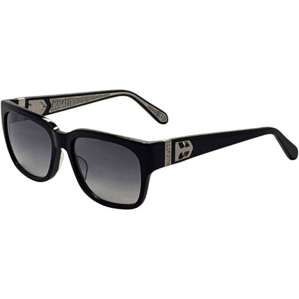 Bugatti 29 DK.BLUE Men's Sunglasses in Dark Blue Acetate Square Shape Full Rim Frame ,