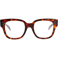 Celine CL50110U 052 Women's Dark Havana Acetate Full Rim Frame Square Eyeglasses ,