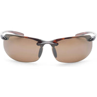 Maui Jim Banyans MJ0412S-002 Polarized Rimless Sunglasses Tortoise HCL Bronze ,