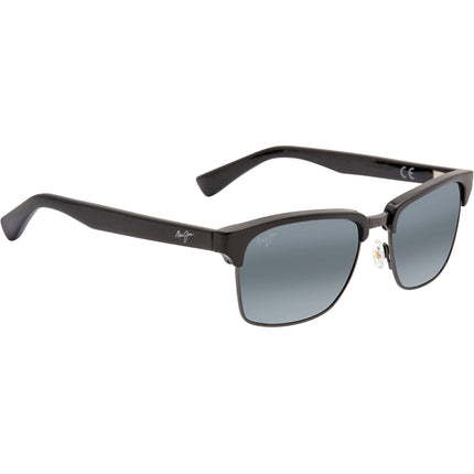 Maui Jim Kawika MJ0257S-001 Polarized Sunglasses 54 Black ,