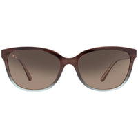 Maui Jim Honi MJ0758S-002 Polarized Cat Eye Sunglasses 54 Sandstone Blue ,