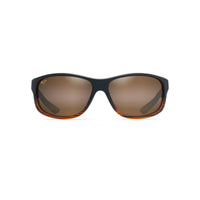 Maui Jim Kaiwi Channel MJ0840S-004 Men's Polarized Sunglasses Brown Stripe 63mm ,