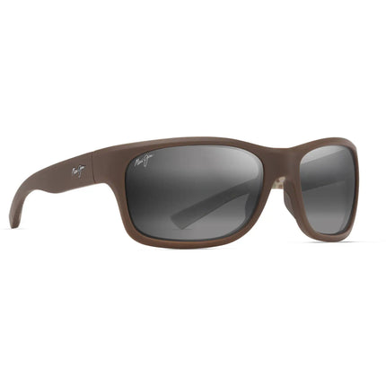 Maui Jim Ano Nui MJ0681S-004 Polarized Rectangular Plastic Sunglasses ,