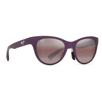 Maui Jim HULAHE MJ0685S-004 Violet Polarized Cat-Eye Sunglasses 52mm ,