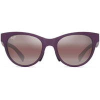 Maui Jim HULAHE MJ0685S-004 Violet Polarized Cat-Eye Sunglasses 52mm ,