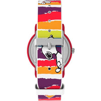 Timex TW2V77700JT Peanuts Snoopy Unisex Quartz Watch, 36mm, Silicone Strap ,