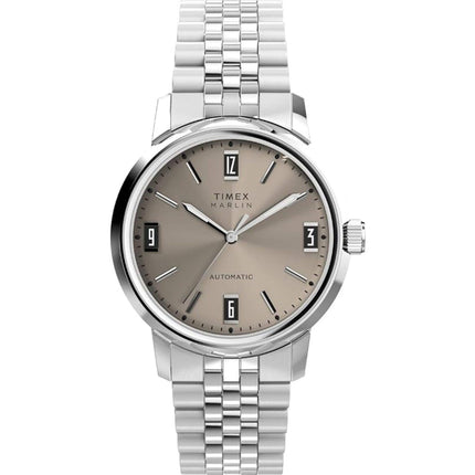 Timex TW2W59200VQ Marlin Automatic Men's 40mm Champagne Dial Steel Watch ,