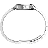 Timex Peyton TW2W98400VQ Women's Stainless Steel Bracelet Watch, 32mm Blue Dial ,