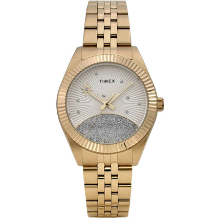 Timex TW2Y20300VQ Legacy Celestial Women's 36mm Gold-Tone Watch with Crystals ,