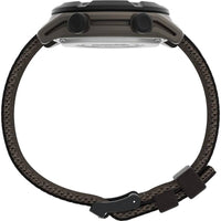 Timex TW4B27100JT Rugged Men's Digital Watch, 43mm Brown Leather Strap ,