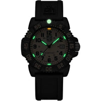 Luminox Sea Lion X2.2075 Men's Swiss Made Quartz Watch - Black Carbonox, 37mm ,