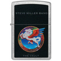 Zippo 48179 Steve Miller Band Design Street Chrome Windproof Pocket Lighter ,