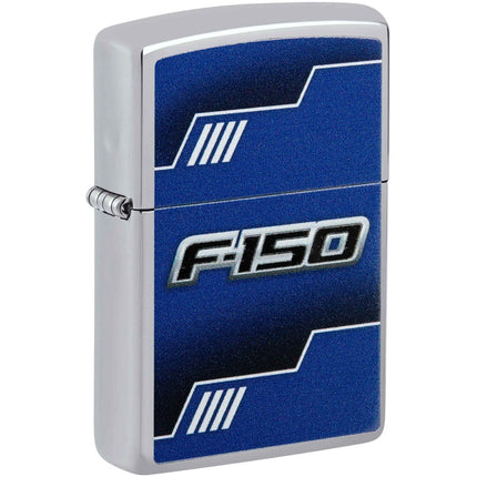 Zippo 48403 Ford F-150 Design High Polish Chrome Windproof Pocket Lighter ,