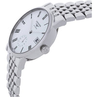 Longines Elegant Collection L43124116 Women's Automatic Watch, Steel, White Dial ,