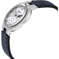 Bulova 96R237 Rubaiyat Moon Dial Diamond Women's Watch, 35mm, Leather Strap ,