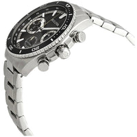 Bulova 98B298 Marine Star Men's Chronograph Watch, 45mm, Black Dial, Steel ,