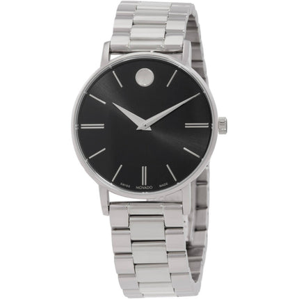 Movado 0608037 Classic Museum Women's Quartz Black Dial Watch 32mm ,