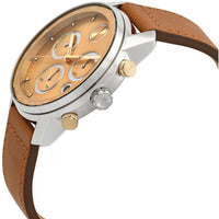 Movado 3600908 Bold Verso Chronograph Men's Watch, 44mm, Gold Dial ,