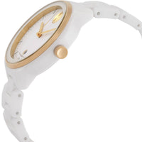 Movado 3600934 Bold Verso Unisex Watch, 39mm, White Dial, White Ceramic ,