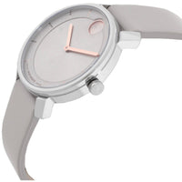 Movado 3601071 Bold Access Women's Quartz Grey Dial 34mm Leather Watch ,