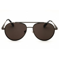 Fossil FOS 3171/G/S 0R80 IR Men's Aviator Sunglasses Matte Dark Ruthenium Metal Frame ,