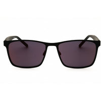 HUGO HG 1328/S 0003 AO Men's Matte Black Acetate Rectangular Full Rim Frame Sunglasses ,