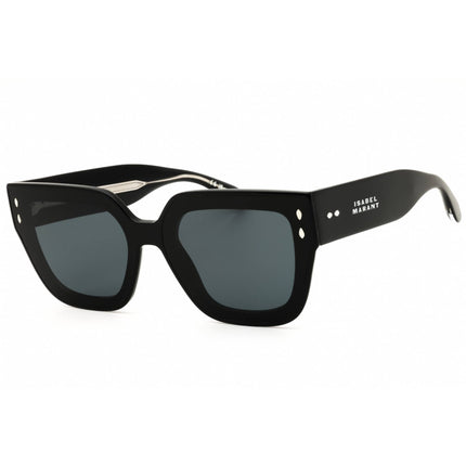 Isabel Marant IM 0170/S 0807 IR Women's Full Rim Sunglasses Black Plastic Frame ,