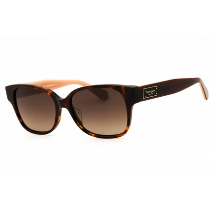 Kate Spade TRULEE 2/G/S 086 HA Women's Full Rim Sunglasses Havana Plastic Frame ,