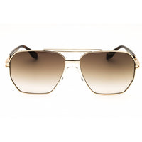 Marc Jacobs 748/S 006J HA Men's Aviator Sunglasses in Gold/Havana Metal Full Rim ,