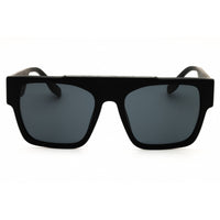 Marc Jacobs 757/S 0003 IR Women's Rectangular Shape Sunglasses in Matte Black Plastic ,
