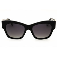 Marc Jacobs 762/S 0807 WJ Women's Cat Eye Shape Sunglasses in Black Plastic Full Rim ,