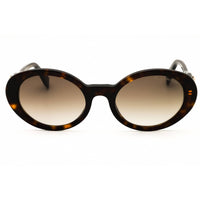 Marc Jacobs 792/F/S 0086 HA Women's Oval Shape Sunglasses in Havana Plastic Full Rim ,