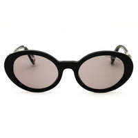 Marc Jacobs 792/F/S 0WR7 IR Women's Oval Shape Sunglasses in Black/Havana Plastic ,