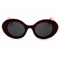 Marc Jacobs 799/S 0C8C IR Women's Oval Shape Sunglasses Burgundy Red Plastic Full Rim ,