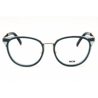 MCM MW5020-H 090 Women's Shiny Blue Acetate Round Shape Full Rim Frame Eyeglasses ,